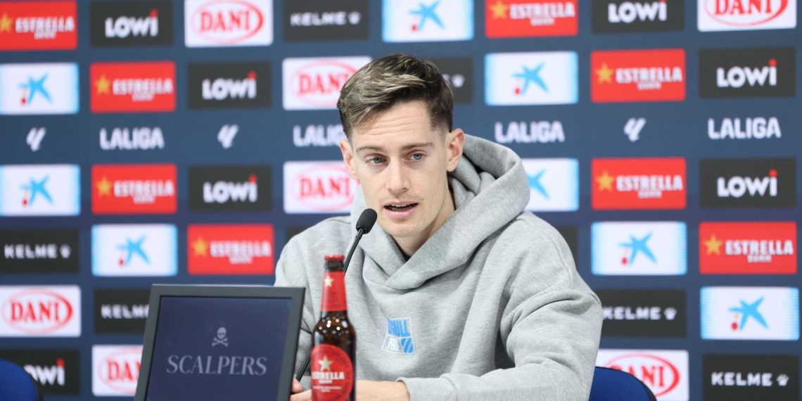 Pol Lozano. Foto: RCDE