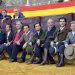 Manolo Sánchez, Javier Conde, Antonio Muñoz, Toñete Catalán, Adolfo Suárez, Francisco D’Agostino Casado, Francisco D'Agostino Vargas y Juan Toscano. Foto: Balears Cambio de Tercio