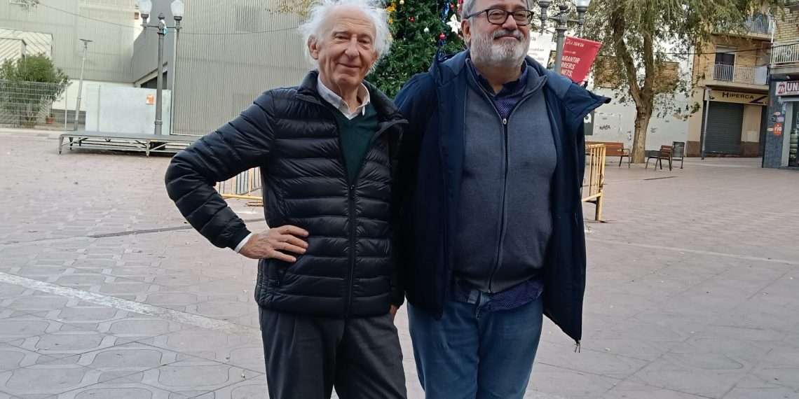 Albert Boadella y Sergio Fidalgo en un acto de la Resistencia al separatismo en Tarragona. Foto: elCatalán.es