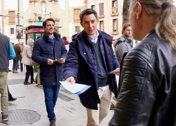 Pau Ferran con Manu Reyes. Foto: PP