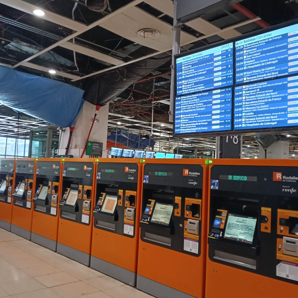 Estación de Sants. Foto: Sergio Fidalgo