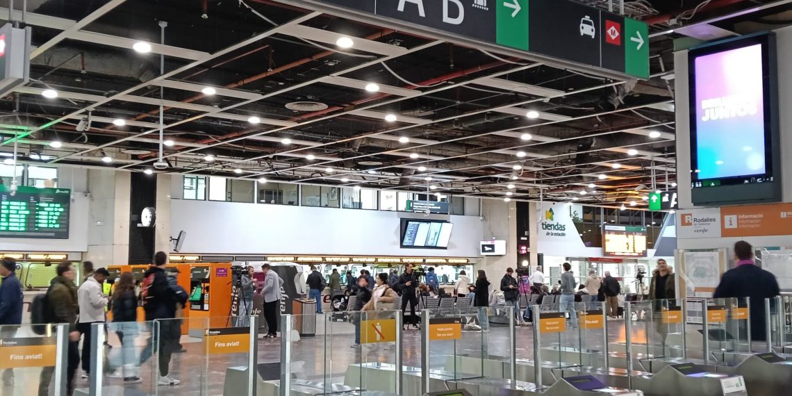 Estación de Sants. Foto: Sergio Fidalgo
