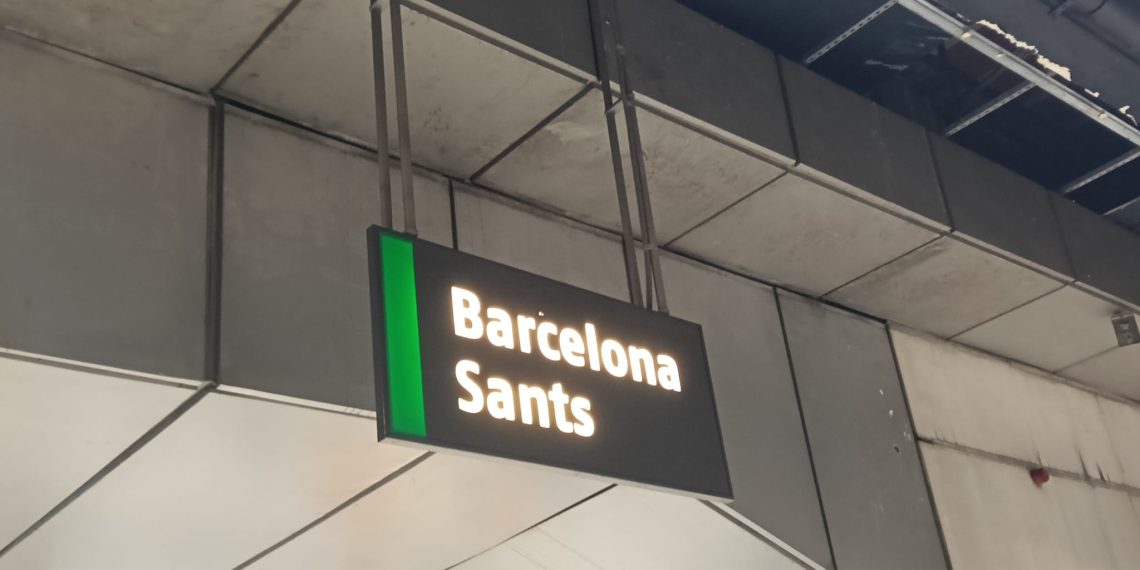 Estación de Sants. Foto: Sergio Fidalgo