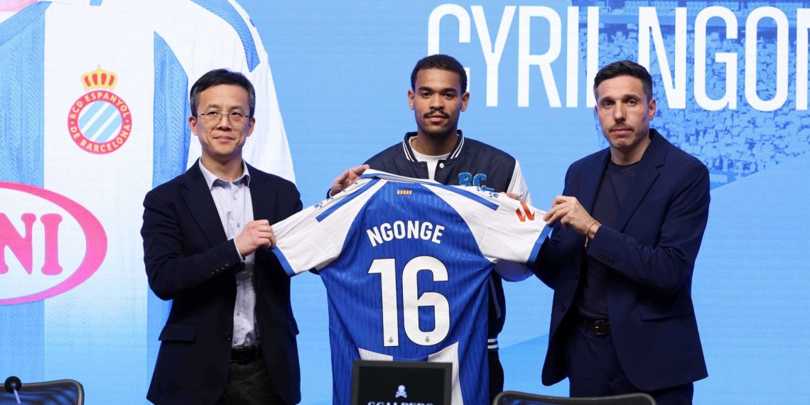 Ye, Ngonge y Ezkurra. Foto: RCDE