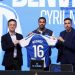 Ye, Ngonge y Ezkurra. Foto: RCDE