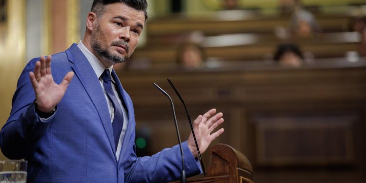 Gabriel Rufián. Foto: Congreso de los Diputados