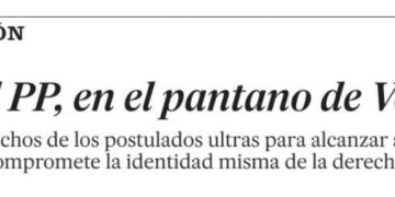 Titular de el editorial de 'El País' del 25/02/2026