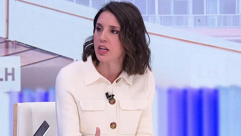Irene Montero. Foto: TVE