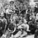 Pascual Fresquet y la Brigada de la Mort, en la Terra Alta (agosto 1936) antes de la quema de imágenes religiosas. Foto: archivo S. Caamaño