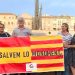 Miembros de la Coordinadora de la Resistencia en Tortosa. Foto: S. Caamaño