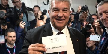 Joan Laporta. Foto: @defensemelbarca