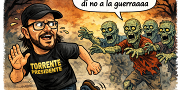 Dibujo: ChatGPT. Texto: Sergio Fidalgo