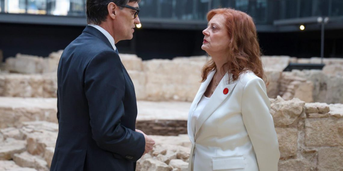 Illa y Sarandon. Foto: Govern