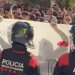 Imagen de archivo de un escrache a una carpa de VOX en Mataró. Foto: VOX