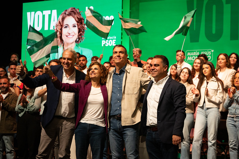 María Jesús Montero y Pedro Sánchez. Foto: PSOE