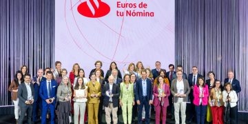 Proyectos premiados en la Convocatoria Euros de tu Nómina. Foto: Banco Santander.