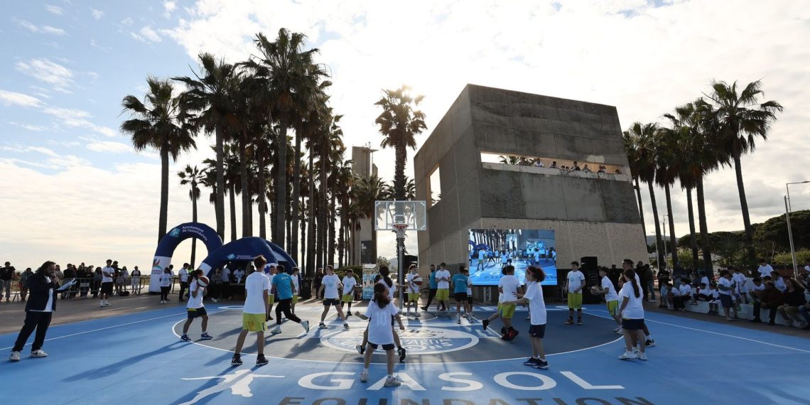 Nuevo equipamiento en Castelldefels, pista de 3x3