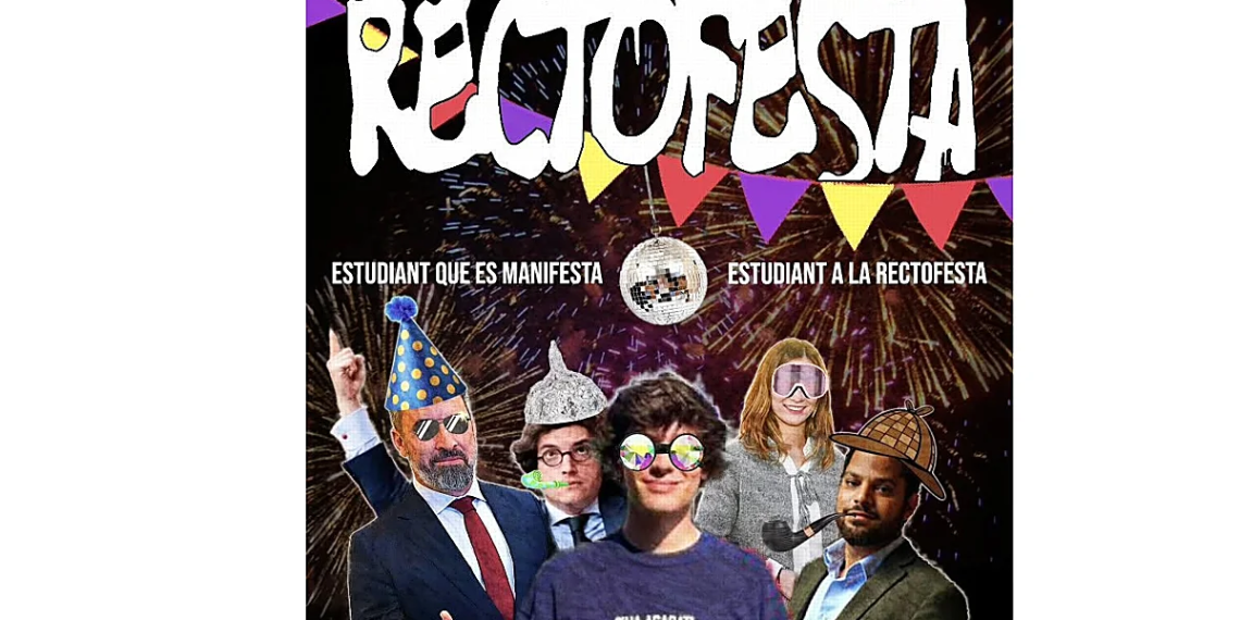 Cartel Rectofesta. Foto: S'ha Acabat!