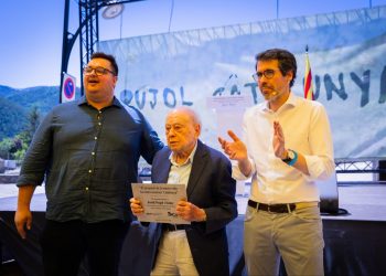 Jordi Pujol en el homenaje organizado por la JNC. Foto: JNC