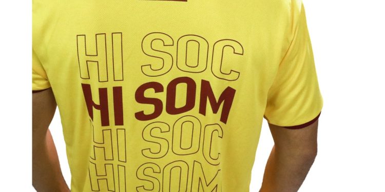 Camiseta de la ANC para la Diada 2026. Foto: ANC