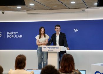Juan Milián y Lorena Roldán. Foto: PPC