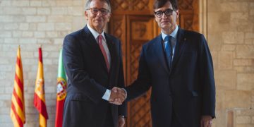 António José Seguro y Salvador Illa. Foto: Govern