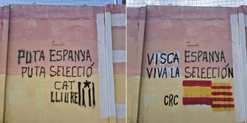 Antes y después (Foto: Coordinadora Resistencia Cívica)