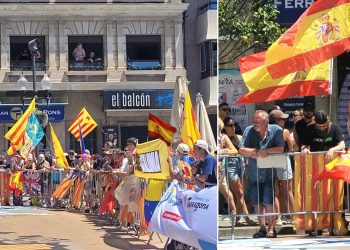 Imagen del Tour a su paso por Tarragona. Foto: S.C