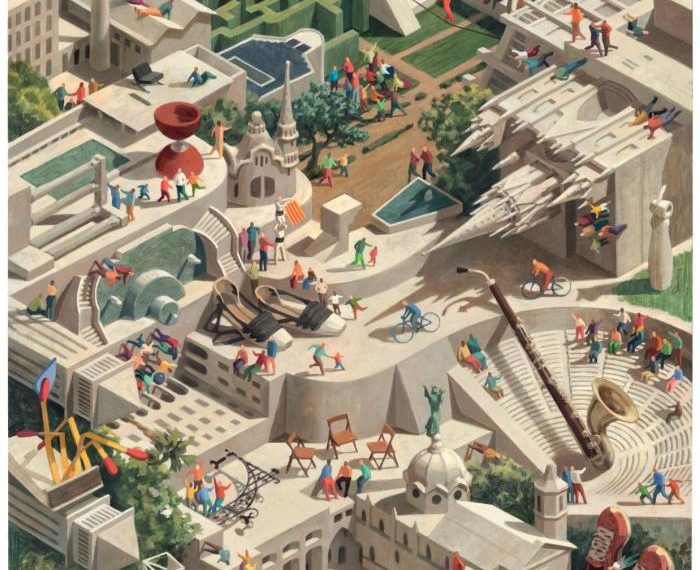 Cartel Fiestas de la Mercè. Foto: Ayuntamiento de Barcelona