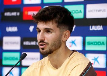 Javi Hernández. Foto: RCDE