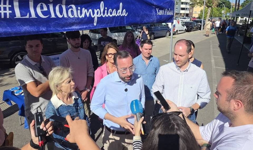 Imagen de archivo de Xavi Palau y Juan Fernández. Foto: PP
