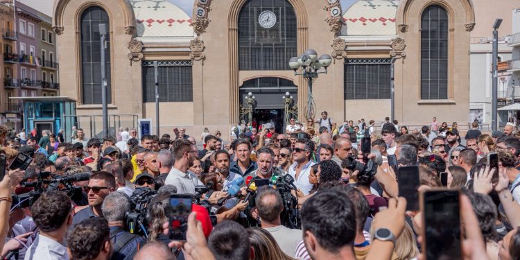 Abascal en Tarragona. Foto: VOX