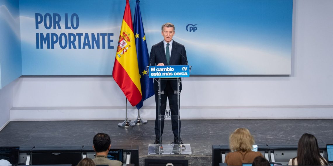 Feijóo. Foto: PP