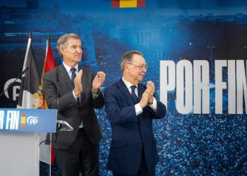 Vivas y Feijóo. Foto: PP